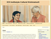 Tablet Screenshot of krishnamurti.org.br